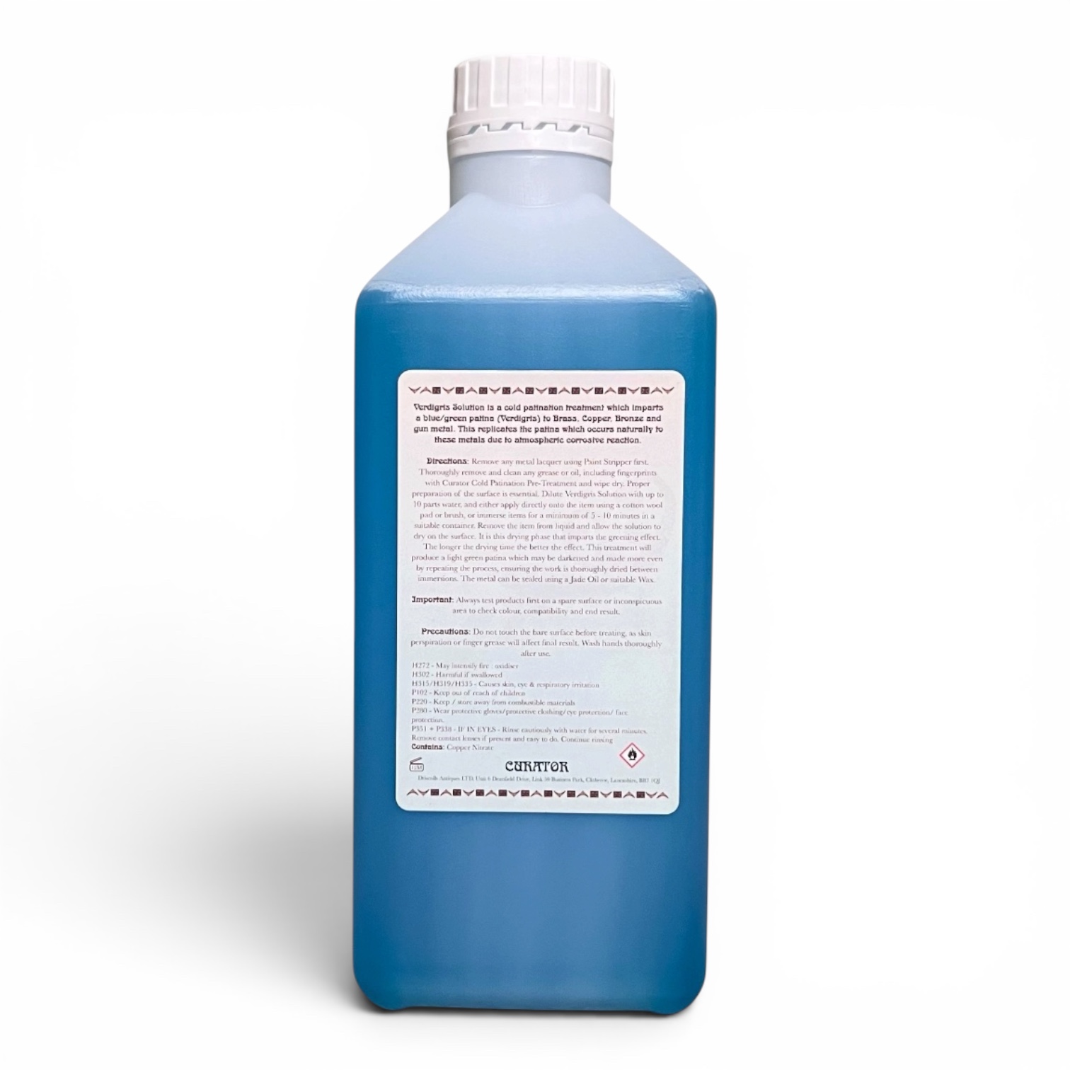 Curator Verdigris Solution
