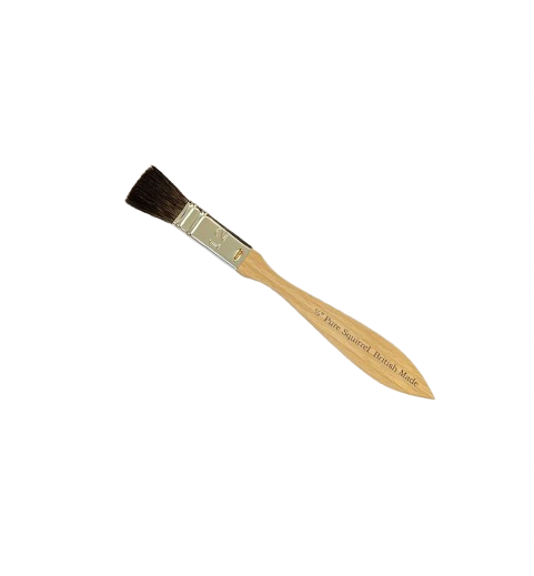 Flat Lacquer Brush - Squirrel Hair