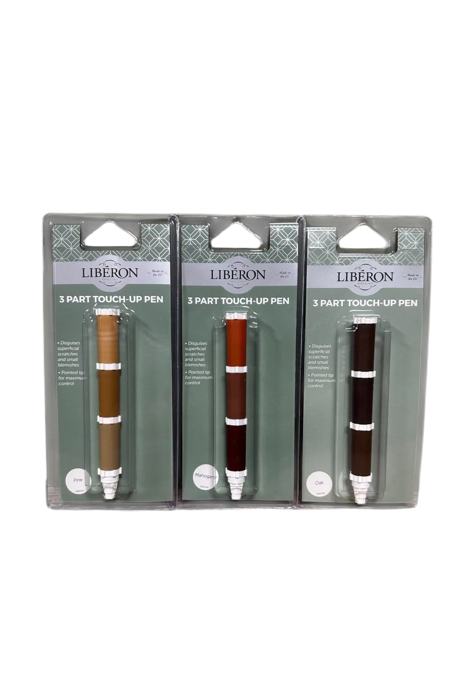 Liberon Touch-Up Pens to colour Scratches on wood