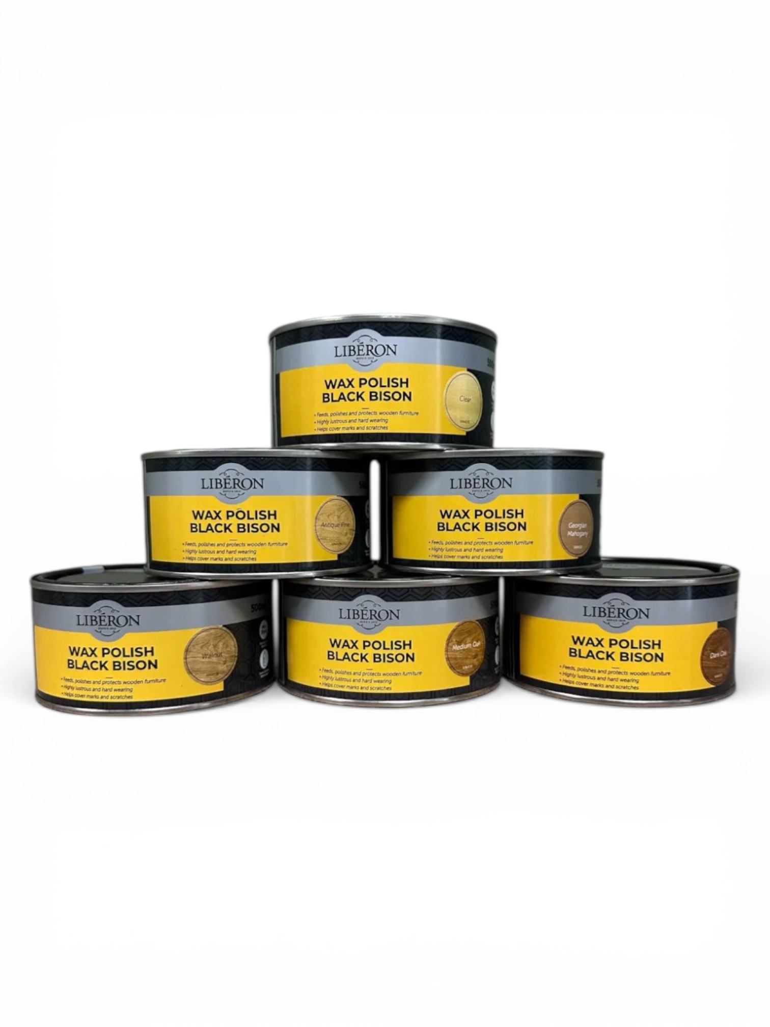 Liberon Black Bison Wax Paste - 500ml